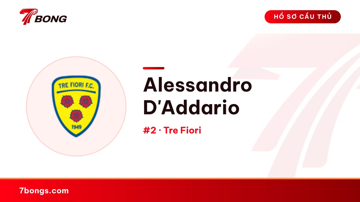 Alessandro D'Addario — Tre Fiori