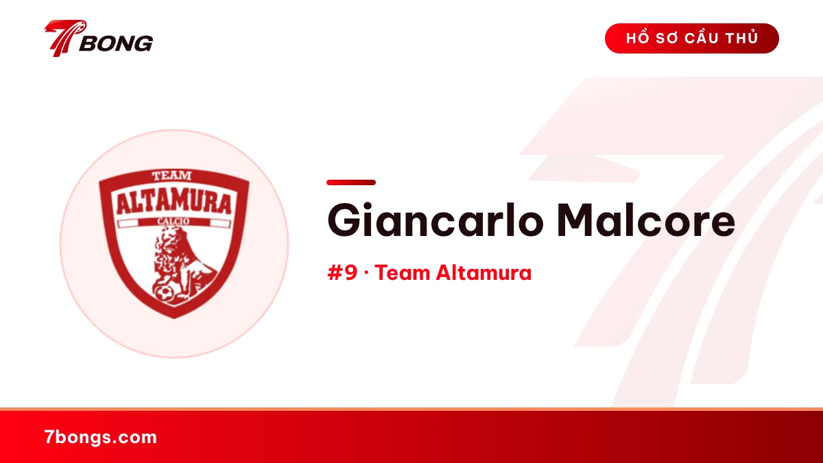 Giancarlo Malcore — Team Altamura