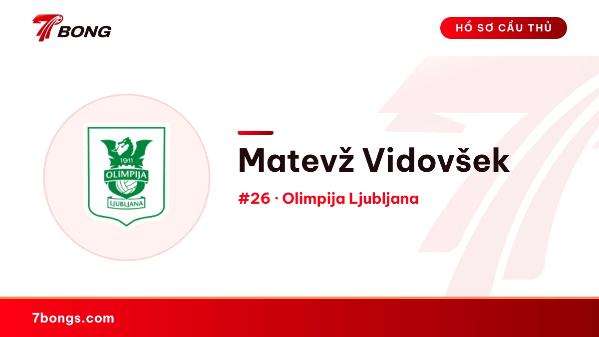 Matevž Vidovšek — Olimpija Ljubljana