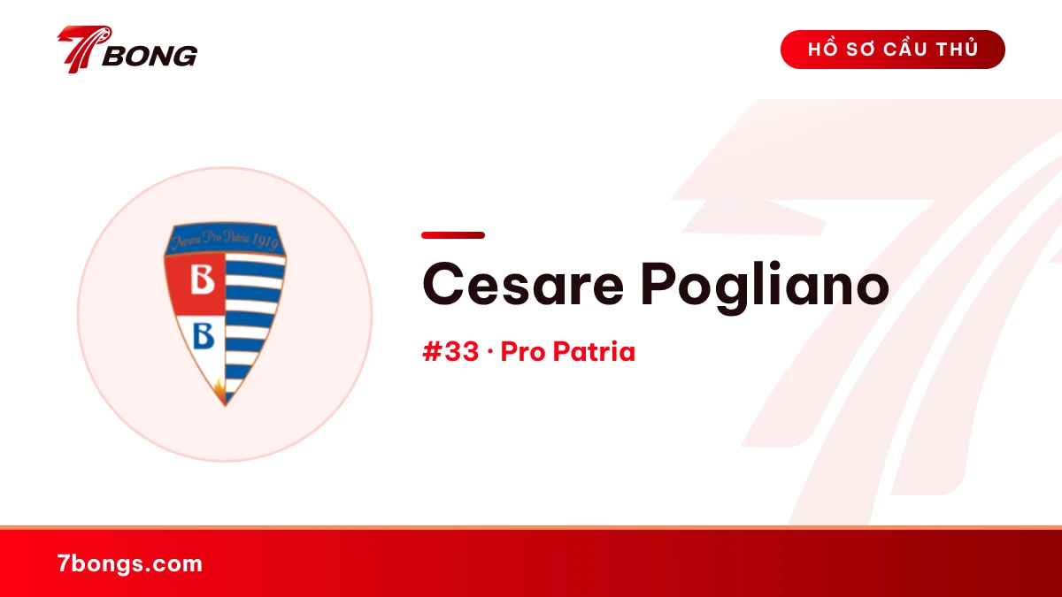 Cesare Pogliano — Pro Patria