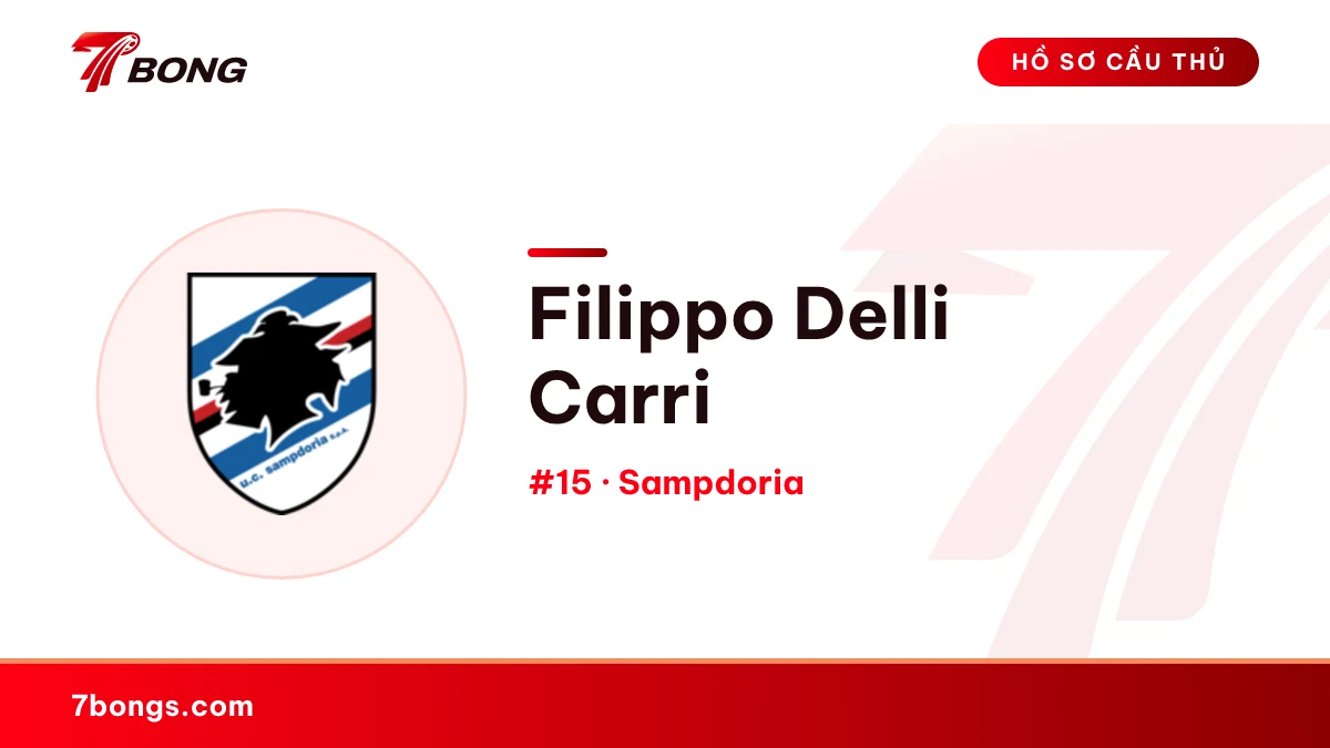 Filippo Delli Carri — Sampdoria