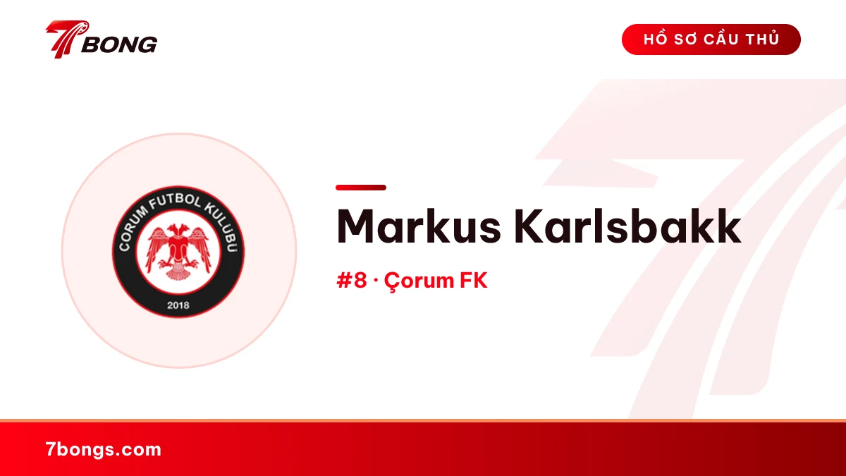 Markus Karlsbakk — Çorum FK