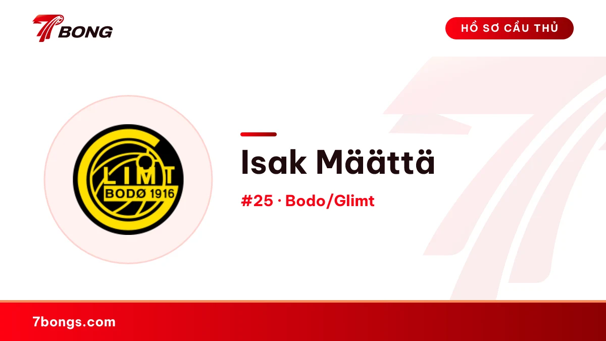 Isak Määttä — Bodo/Glimt