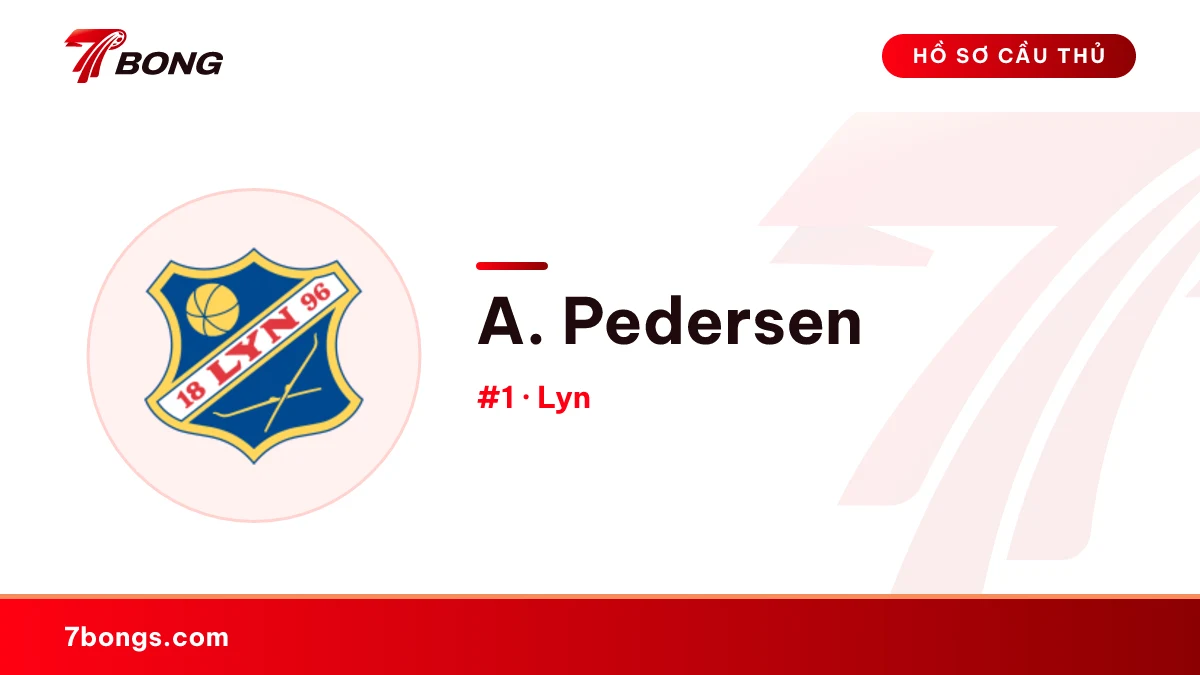 A. Pedersen — Lyn