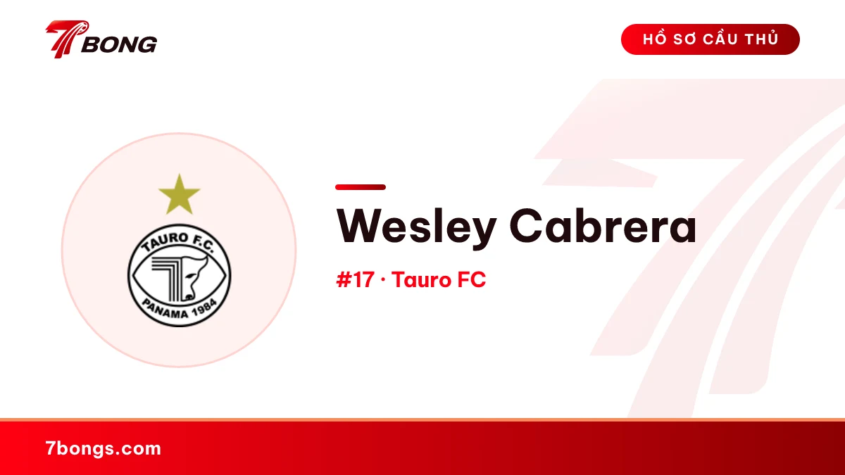 Wesley Cabrera — Tauro FC