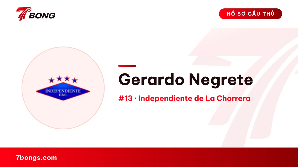 Gerardo Negrete — Independiente de La Chorrera