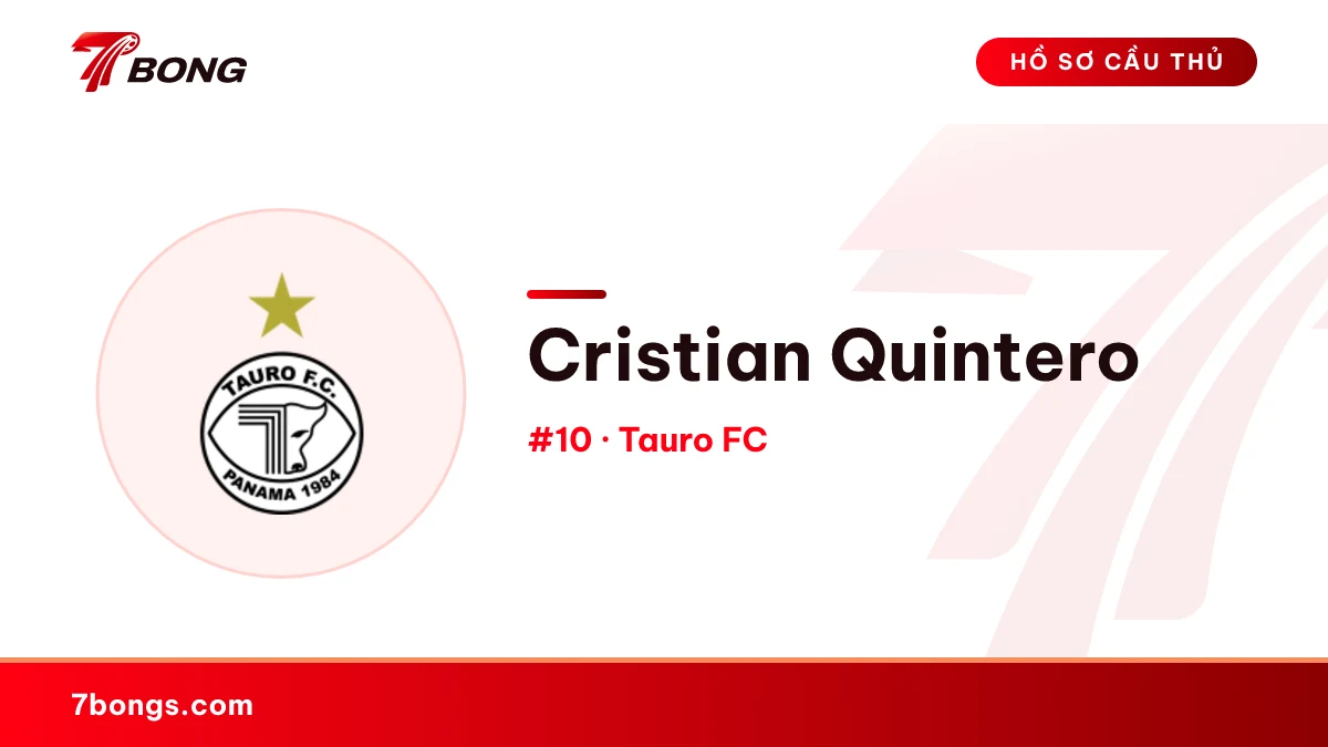 Cristian Quintero — Tauro FC