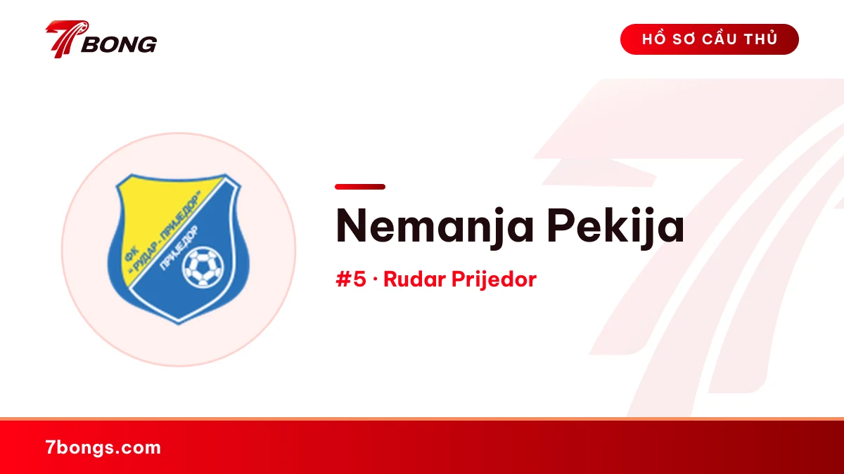 Nemanja Pekija — Rudar Prijedor