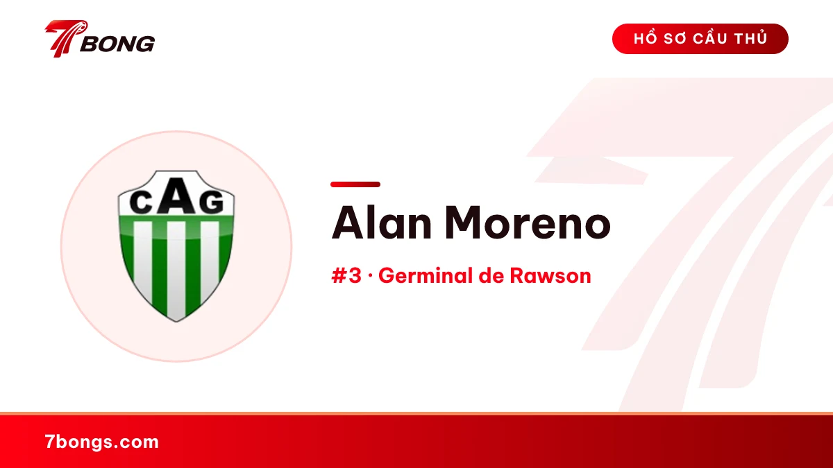 Alan Moreno — Germinal de Rawson