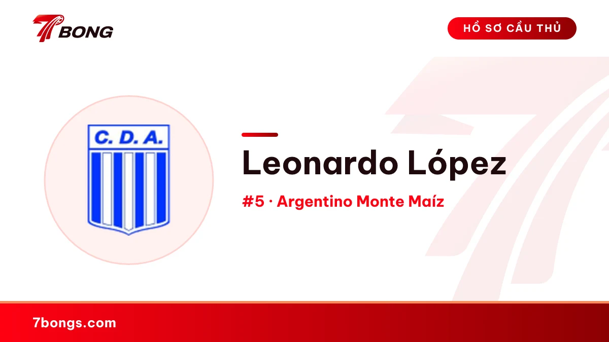 Leonardo López — Argentino Monte Maíz