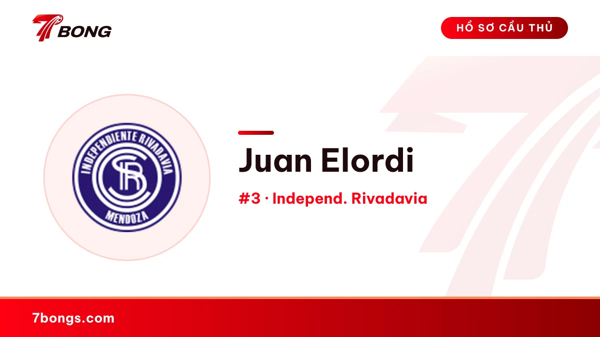 Juan Elordi — Independ. Rivadavia