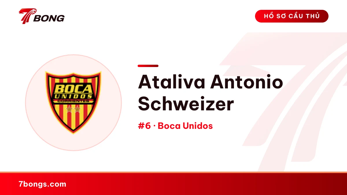Ataliva Antonio Schweizer — Boca Unidos