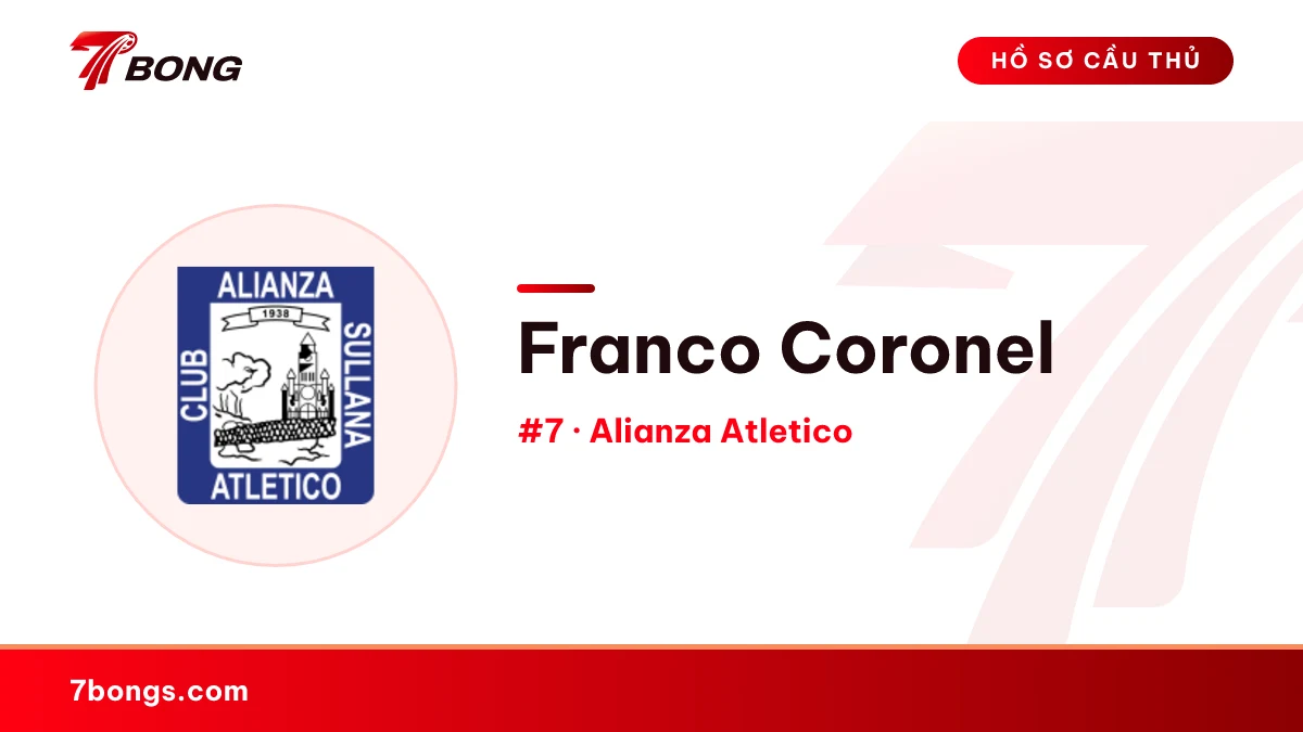 Franco Coronel — Alianza Atletico