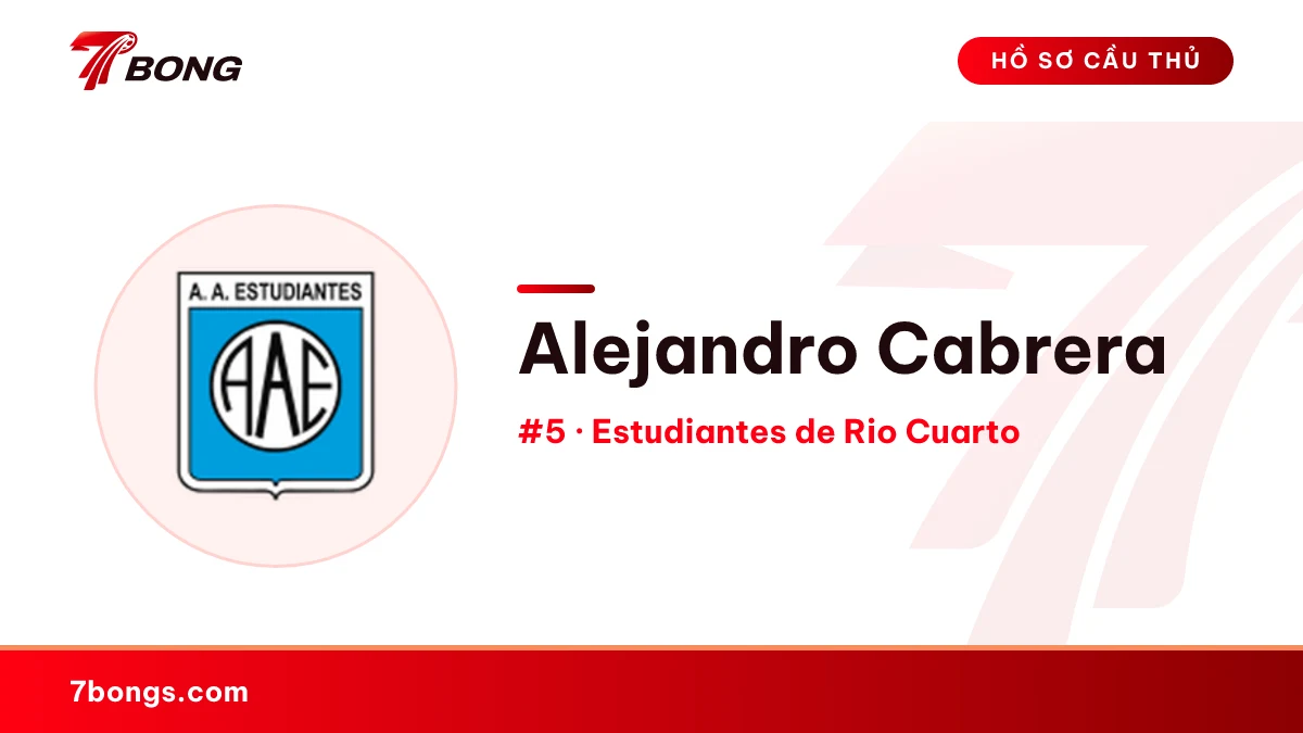 Alejandro Cabrera — Estudiantes de Rio Cuarto