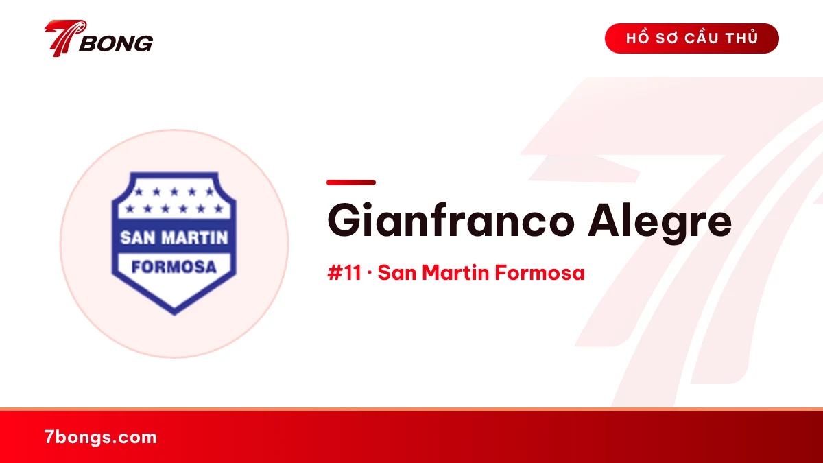 Gianfranco Alegre — San Martin Formosa