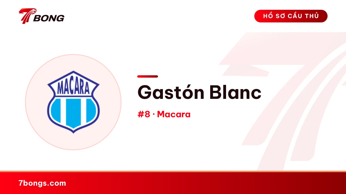 Gastón Blanc — Macara