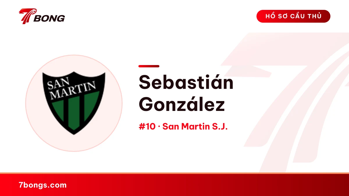 Sebastián González — San Martin S.J.