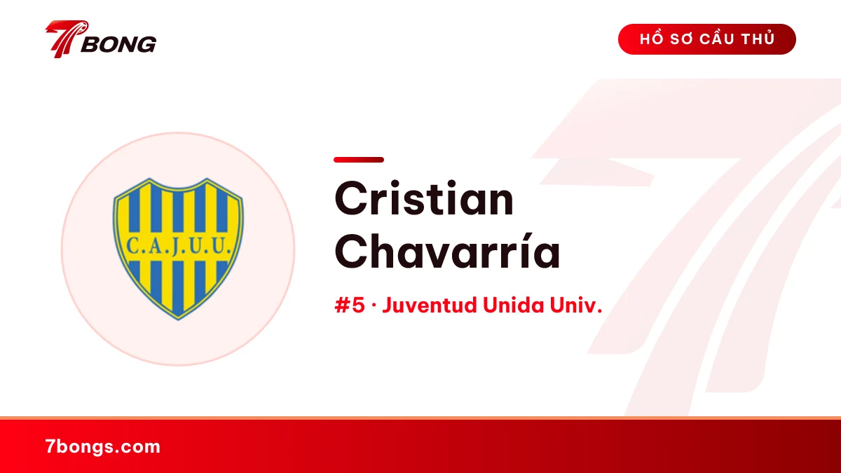 Cristian Chavarría — Juventud Unida Univ.