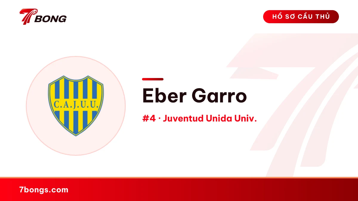 Eber Garro — Juventud Unida Univ.