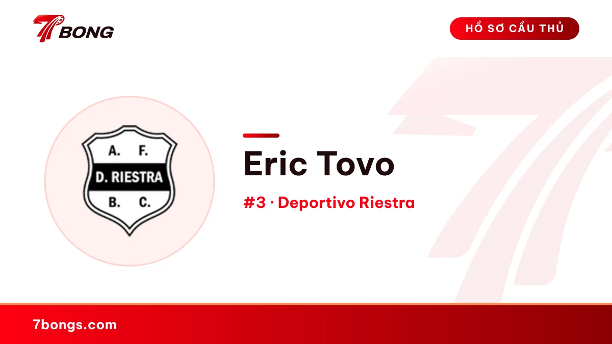 Eric Tovo — Deportivo Riestra