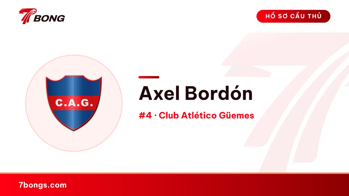 Axel Bordón — Club Atlético Güemes