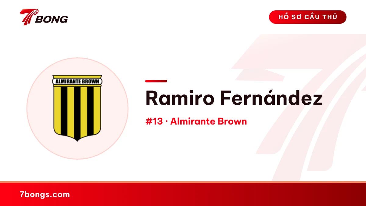 Ramiro Fernández — Almirante Brown