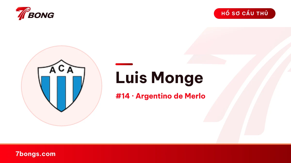 Luis Monge — Argentino de Merlo