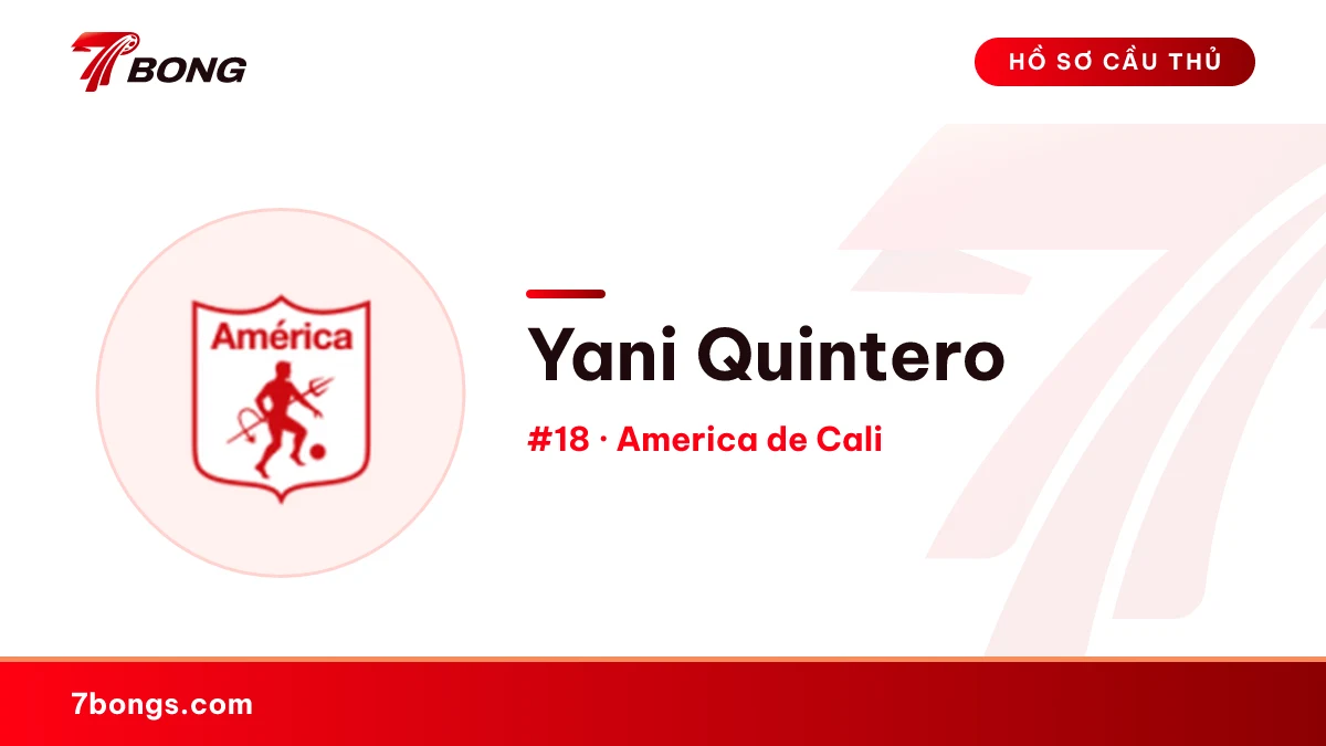 Yani Quintero — America de Cali