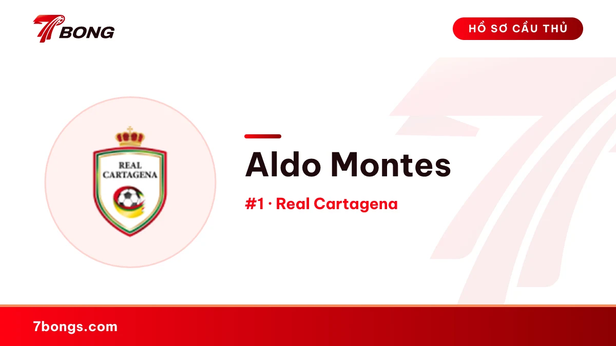 Aldo Montes — Real Cartagena