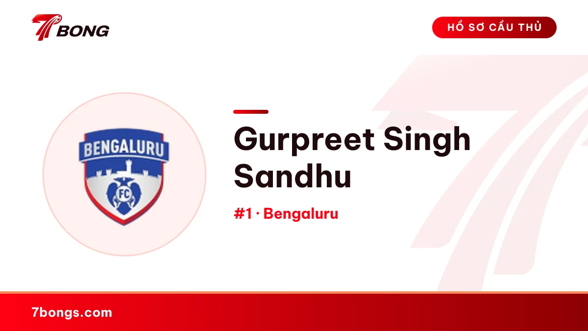 Gurpreet Singh Sandhu — Bengaluru