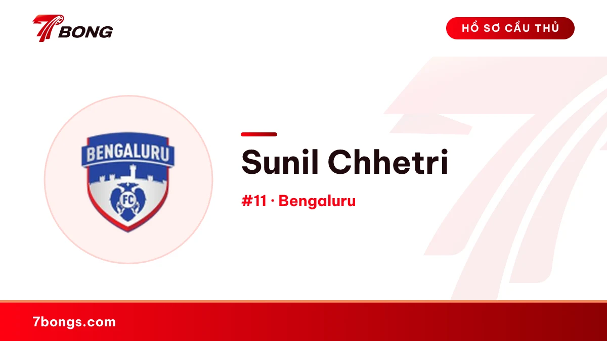 Sunil Chhetri — Bengaluru
