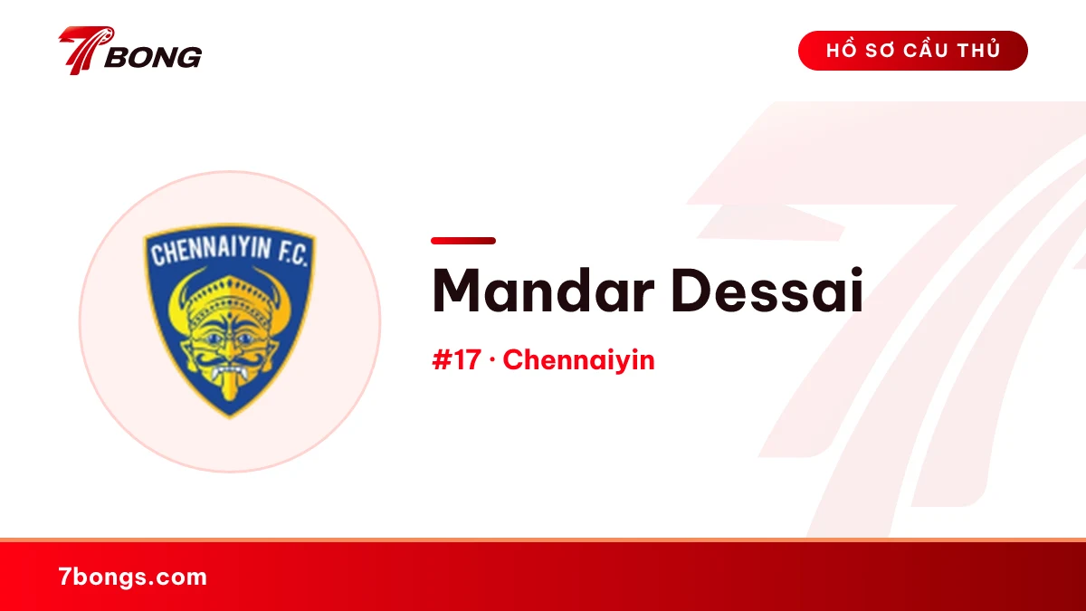 Mandar Dessai — Chennaiyin