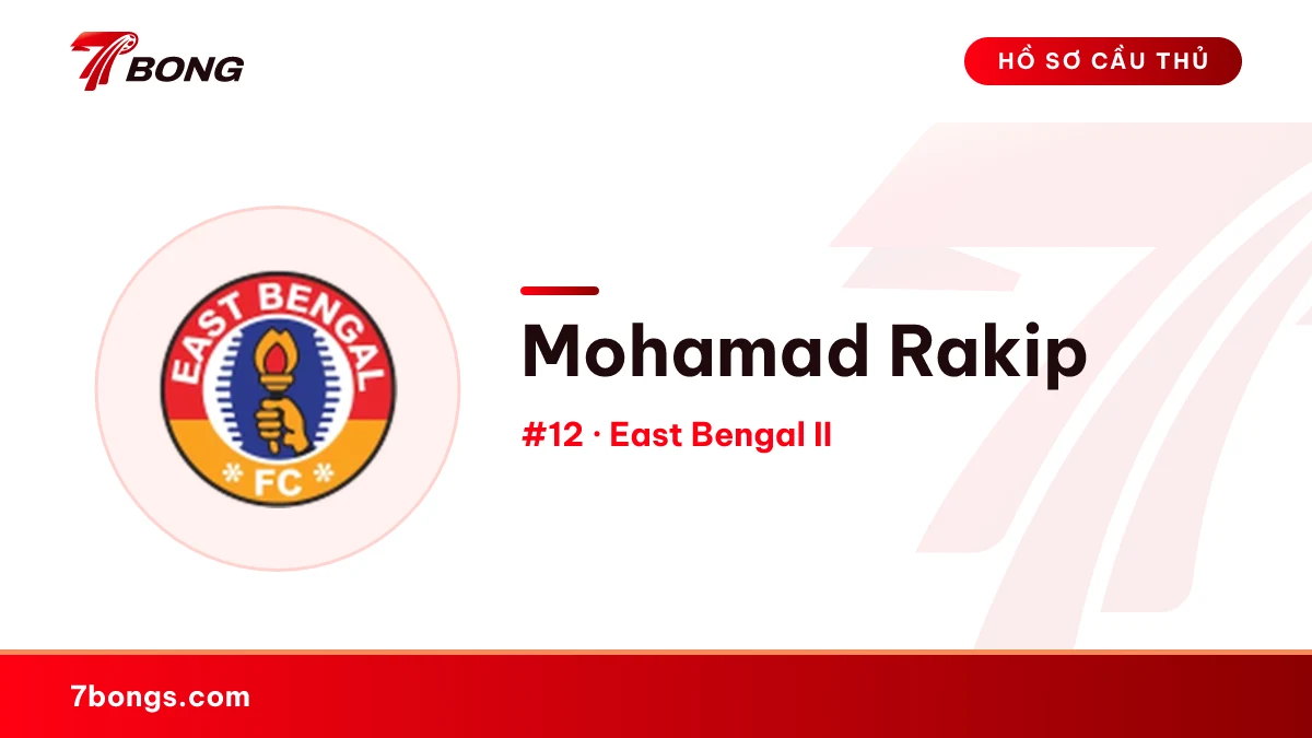Mohamad Rakip — East Bengal II