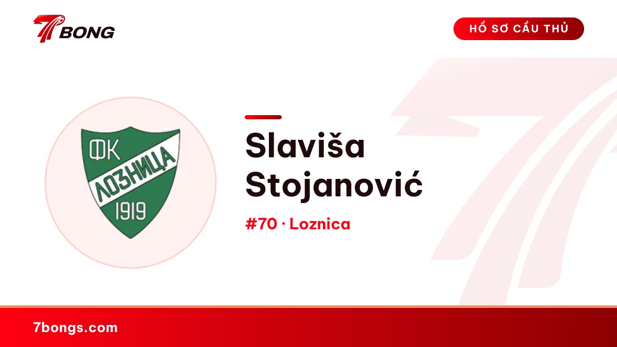 Slaviša Stojanović — Loznica