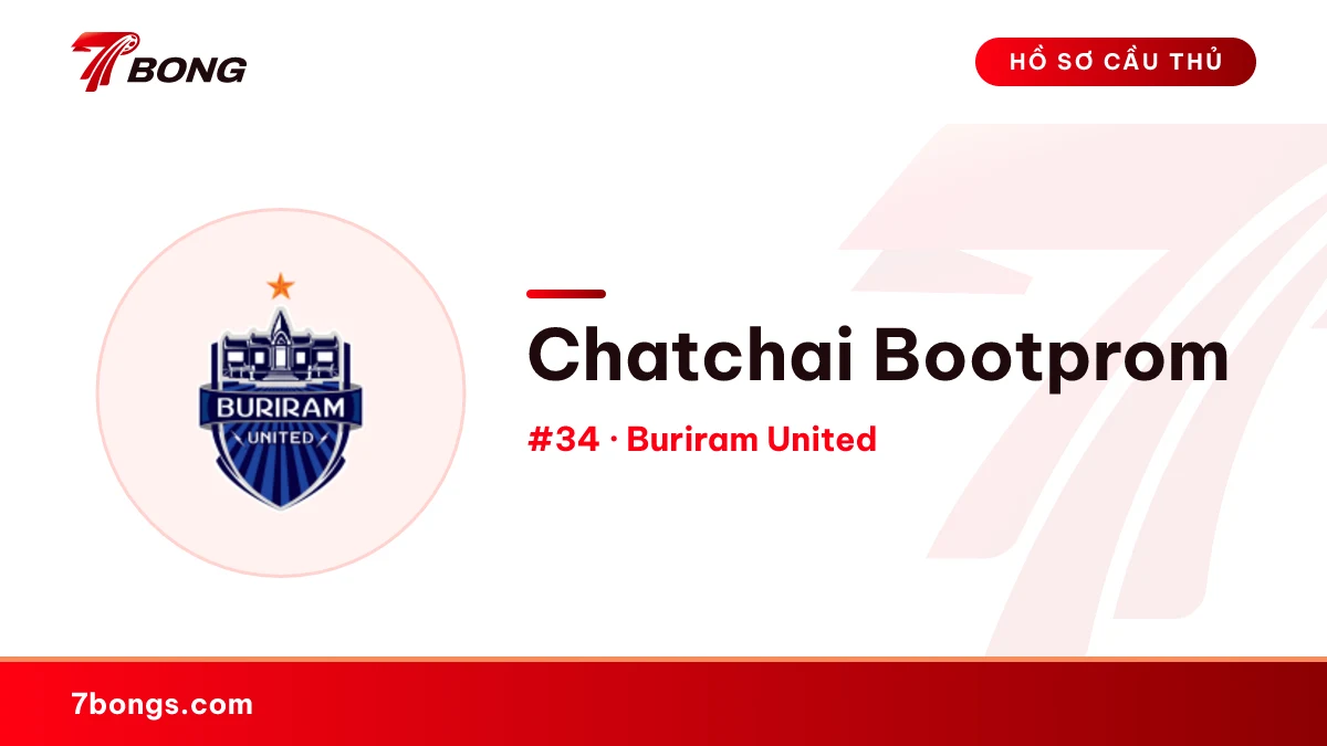 Chatchai Bootprom — Buriram United