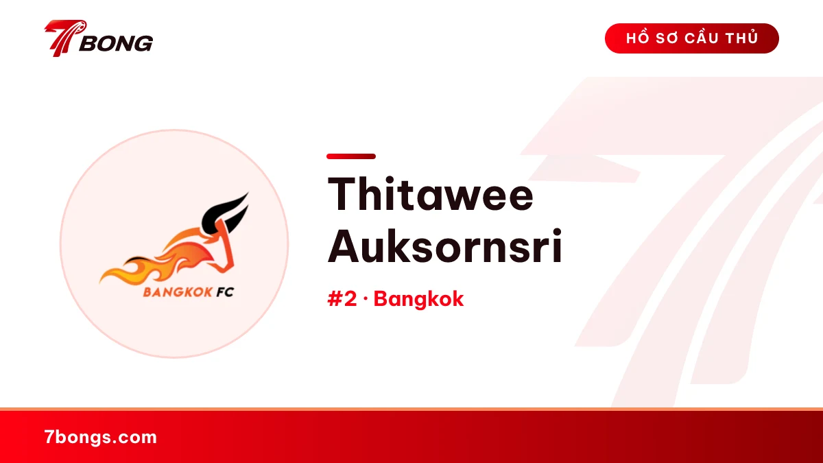 Thitawee Auksornsri — Bangkok