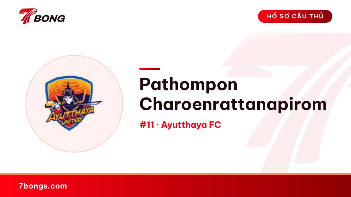 Pathompon Charoenrattanapirom — Ayutthaya FC
