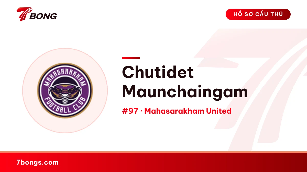 Chutidet Maunchaingam — Mahasarakham United