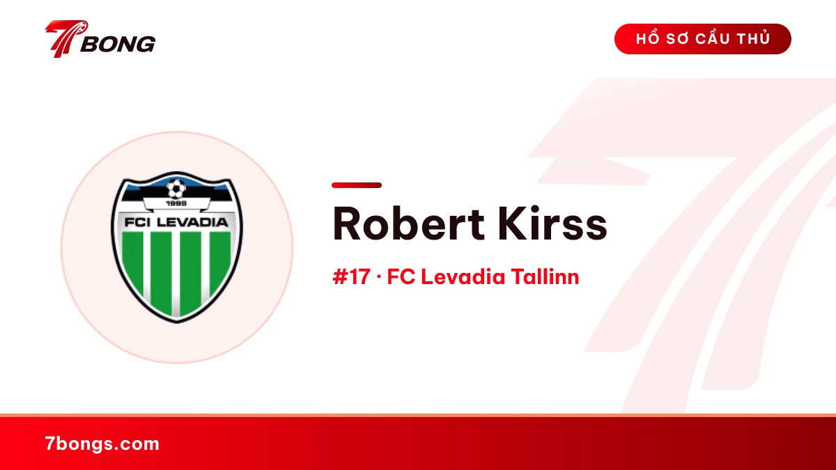 Robert Kirss — FC Levadia Tallinn