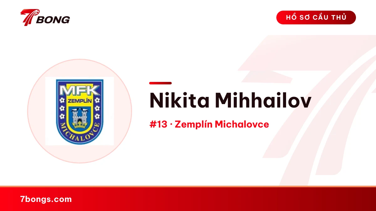 Nikita Mihhailov — Zemplín Michalovce