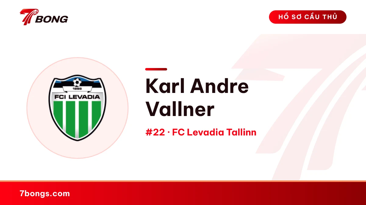 Karl Andre Vallner — FC Levadia Tallinn