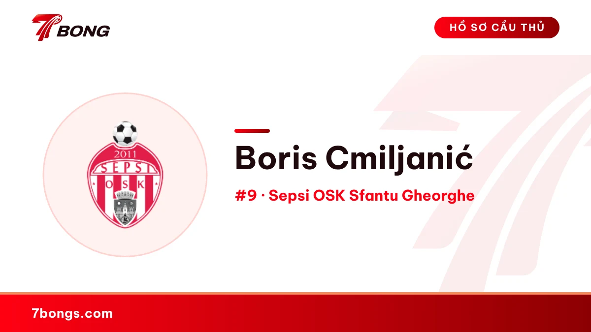 Boris Cmiljanić — Sepsi OSK Sfantu Gheorghe