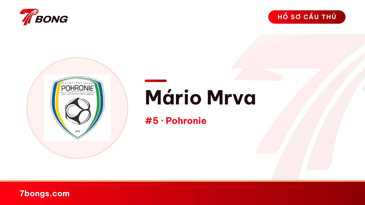 Mário Mrva — Pohronie