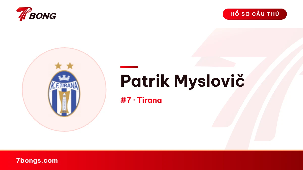 Patrik Myslovič — Tirana