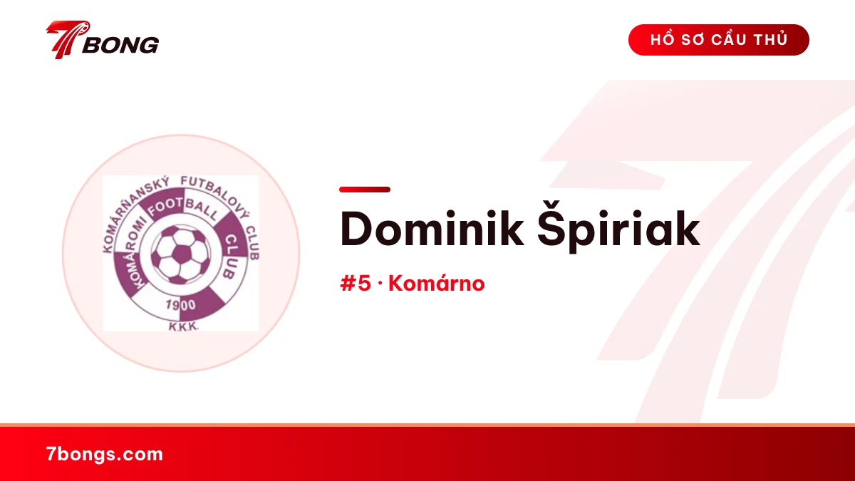 Dominik Špiriak — Komárno