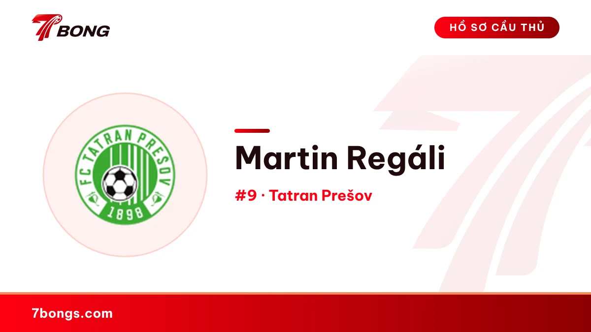 Martin Regáli — Tatran Prešov