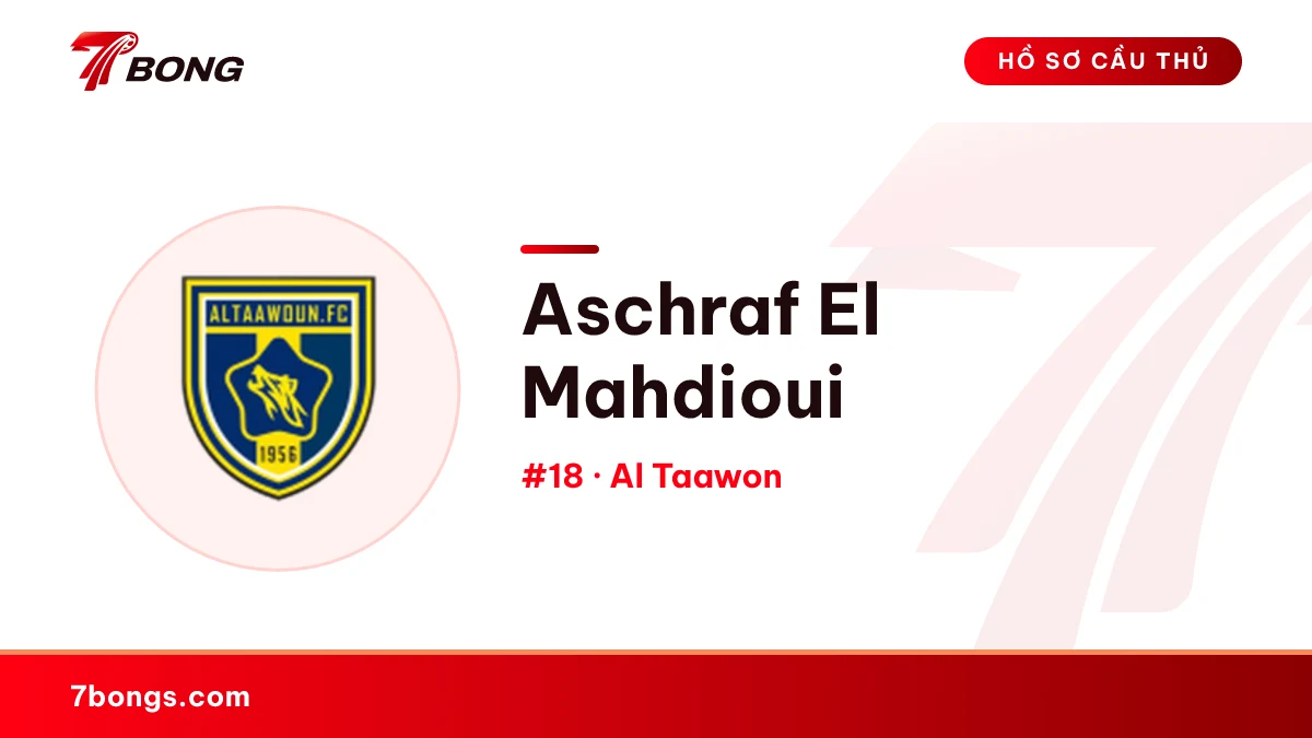 Aschraf El Mahdioui — Al Taawon