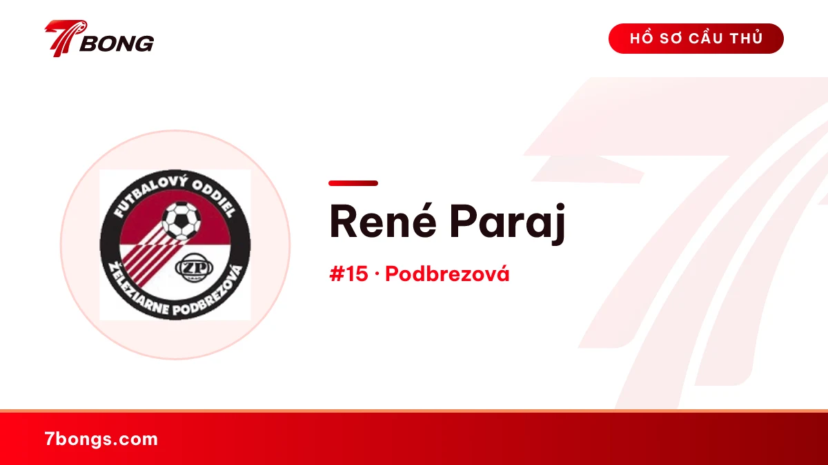 René Paraj — Podbrezová