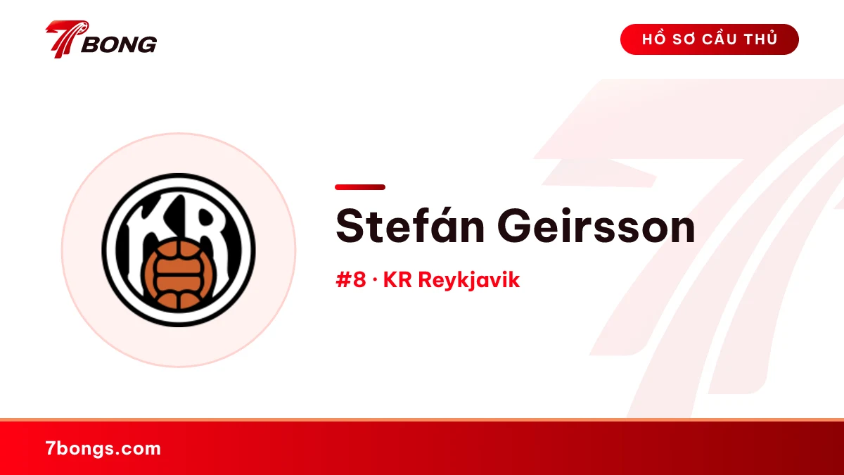 Stefán Geirsson — KR Reykjavik