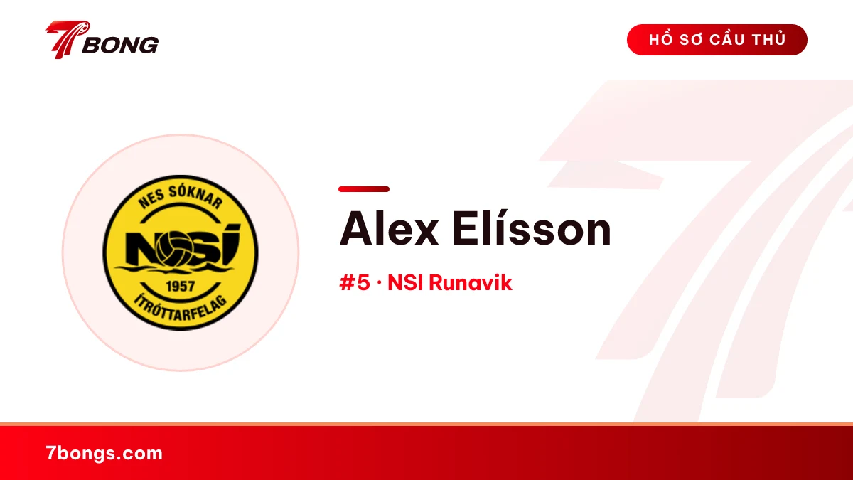 Alex Elísson — NSI Runavik